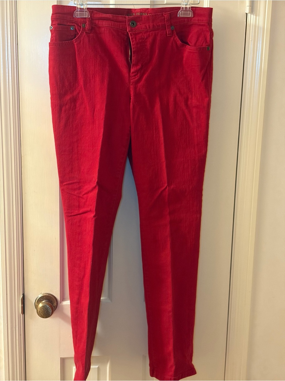 ♥️Lauren Ralph Lauren Red Women's Jeans Sz 10♥️